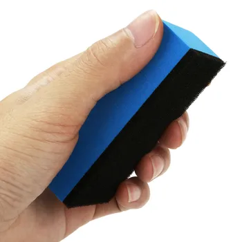 

Microfibre Foam Sponge Polish Car Cleaning Detailing Wax Applicator Pads Car Home Cleaning Auto Polishing Accessories #PY10