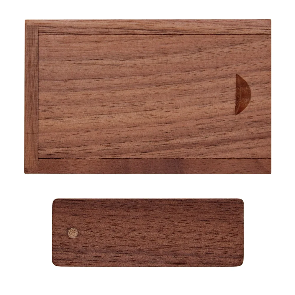 walnut with box Пользовательские деревянные DIY с логотипом, USB 2,0 128MB 4GB 8GB 16GB 32GB 64GB версия флэш-накопитель для свадебной фотографии - Цвет: walnut with box