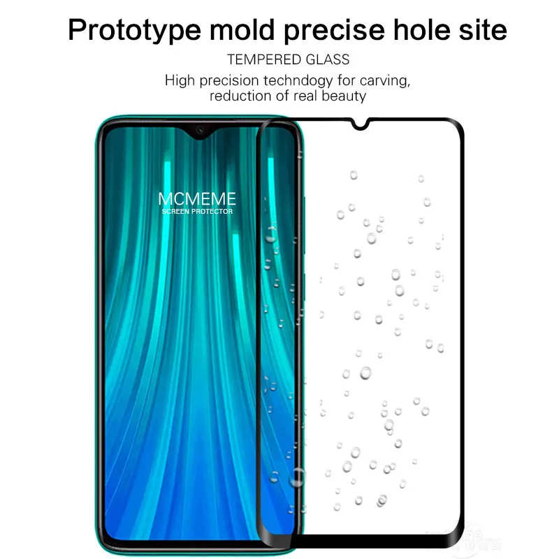 Полное покрытие из закаленного стекла для Xiaomi Redmi Note8 T стеклянная Защитная пленка для экрана для Xiaomi Redmi Note 8 T стекло