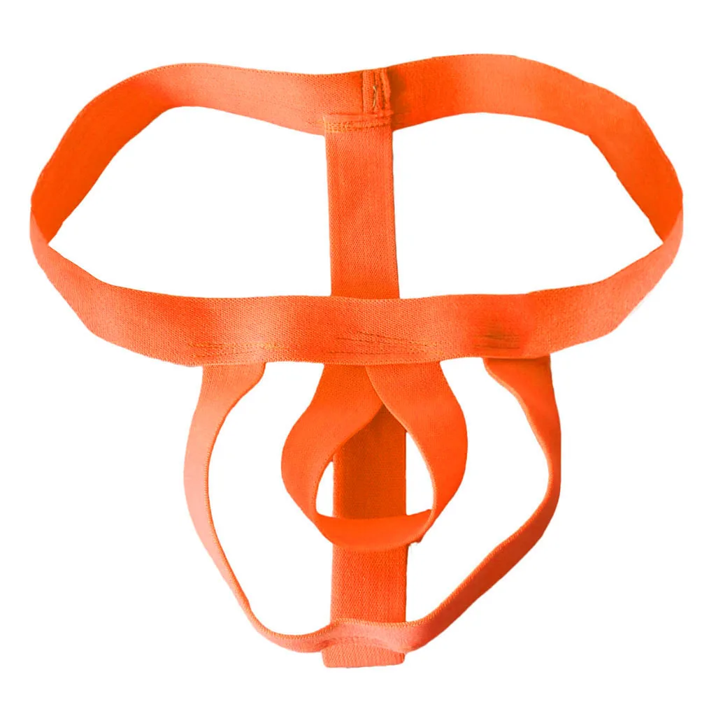 Sexy T-back Design String Thong Underwear  for Men Stretchy Open Pouch Rings G-Strings & Thongs Stretchy Jockstrap Underwear
