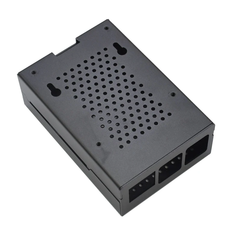 Алюминиевый Чехол ABKT-Raspberry Pi 4 Модель B металлический чехол с охлаждающим вентилятором