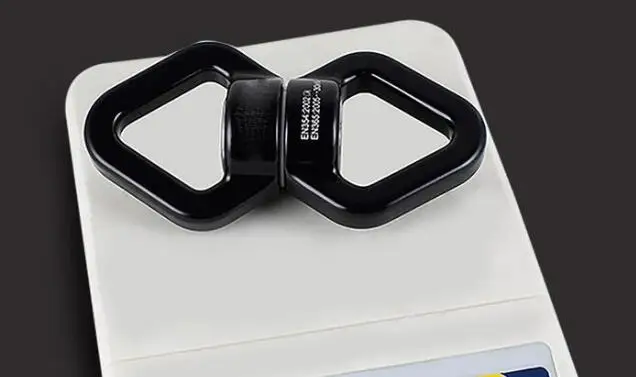 

10 Pcs FMN 30KN FUSION DELTA CLIMBING SWING SWIVEL BLACK ON BLACK/BLACK