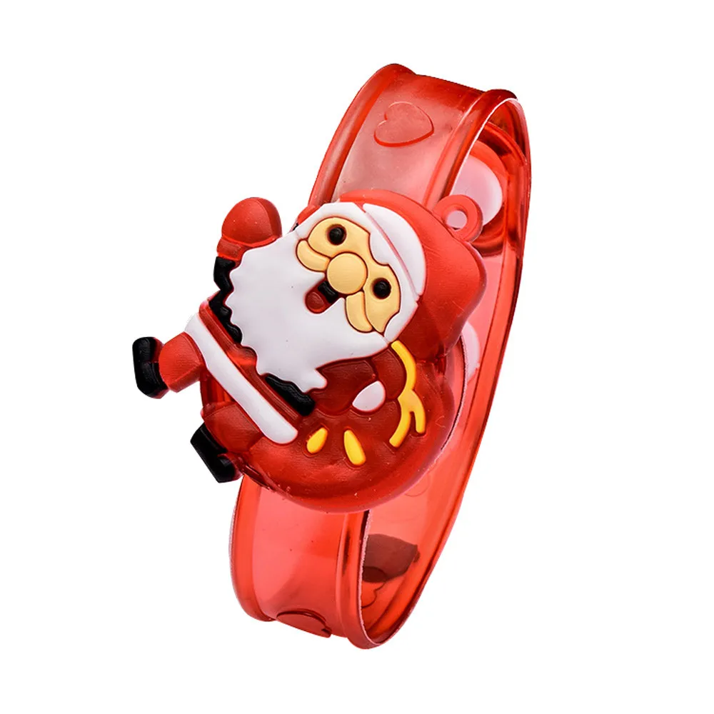 

Christmas Light Flash Toys Wrist Hand Take Dance Party Santa Claus Light Flash Toys Party Dinner Novelty Toys Gift #107