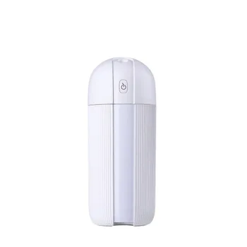 

280ML USB Air Humidifier Portable Ultrasonic Essential Aroma Oil Diffuser Air Purifier Soft Light Mist Maker For Car Home Office