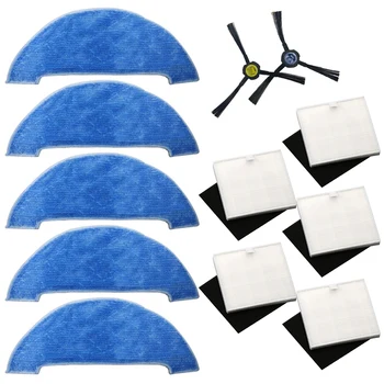 

hot sale Side Brush+Filter+Mop Cloth For Ilife V8 V8S X750 A7 X800 X785 Vacuum Cleaner