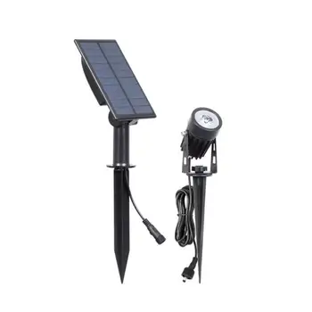 

Solar LED Spotlight Spike Waterproof Wall Lighting Landscape Outdoor Garden Wall Light