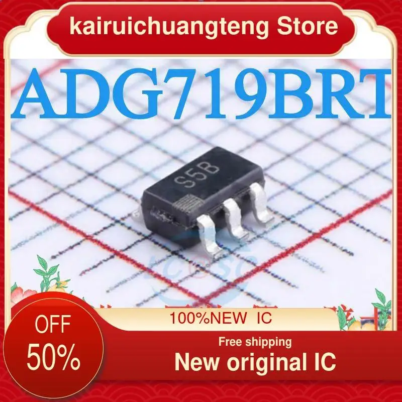 

10PCS ADG719BRT SOT23-6 ADG719BRTZ ADG719 S5B New original IC