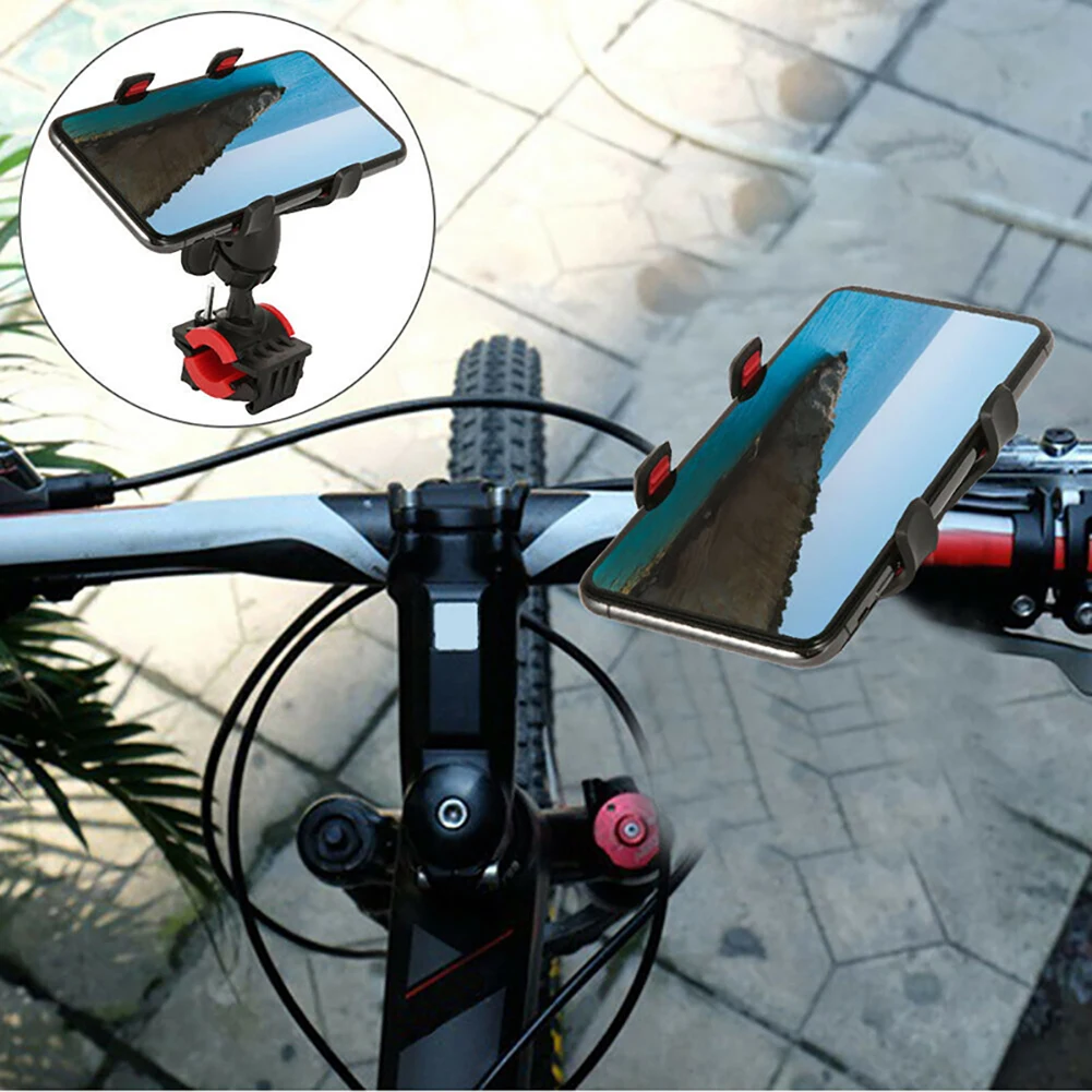 Универсальный дорожный горный велосипед, велосипедный держатель для телефона, держатель для телефона с поддержкой gps, держатель с зажимом, подставка для спорта на открытом воздухе, аксессуары для велоспорта