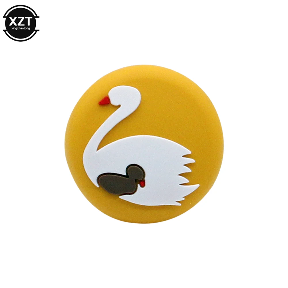 1 Pcs Silencer Crash Pad Silicone Self Adhesive Cartoon Door Stopper Wall Protectors Door Handle Bumpers er Guard Stoppers