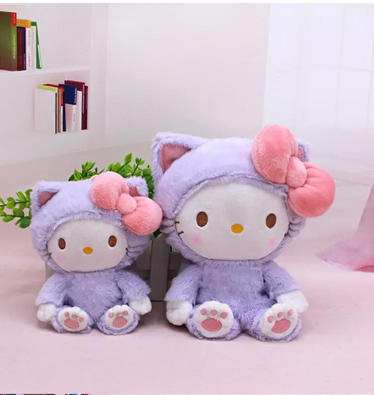 Япония горячий стиль Saniro hellokitty Cinnamoroll Мелодия пудинг собака мягкие животные бинарная звезда подарок на день рождения спокойная кукла