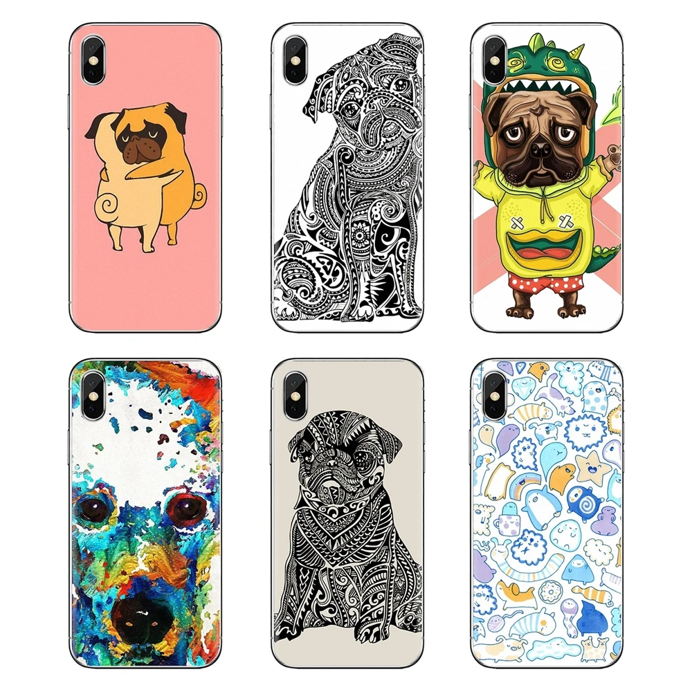 

Colorful Poodle Dog Art Transparent Soft Cases Covers For Xiaomi Redmi 4A S2 Note 3 3S 4 4X 5 Plus 6 7 6A Pro Pocophone F1