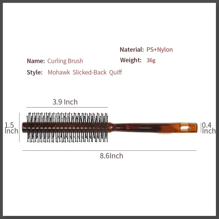 8pcs Anti-static Combs Set Hairdressing Detangle Heat Resistant Hair Brushes for Salon Home LVS88