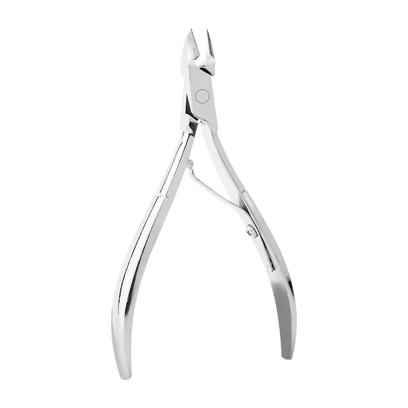 Nail Cuticle Nipper Cutter Colorful Clipper Scissor Dead Skin Remover Trimming Manicure Nail Art Tool - Цвет: Silver