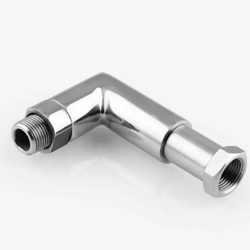 O2 кислородный датчик угловой расширитель Spacer 90 градусов 02 Bung расширение M18 X 1,5