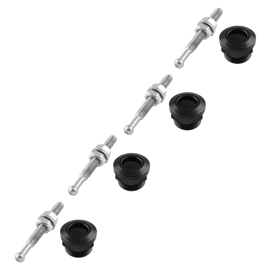 4 22mm Push Button Quick Release Hood Pins Lock Latch Universal Hoods AliExpress