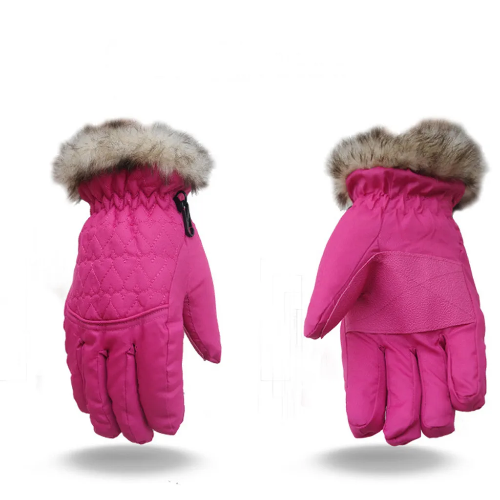 Перчатки для катания на лыжах и сноуборде унисекс ветрозащитная Водонепроницаемая дышащая Зимняя Теплая Лыжная велосипедная плюшевая перчатка# YL10