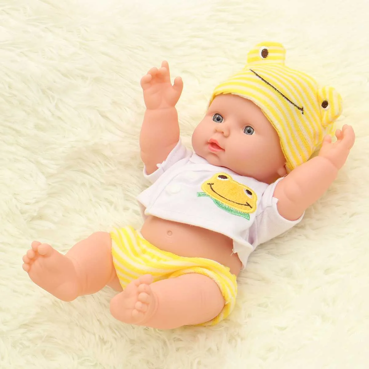 Reborn Baby Кукла Пупс игрушки для детей 30 см виниловые Силиконовые Реалистичные мини куклы реалистичные Playmate с 4 звуками