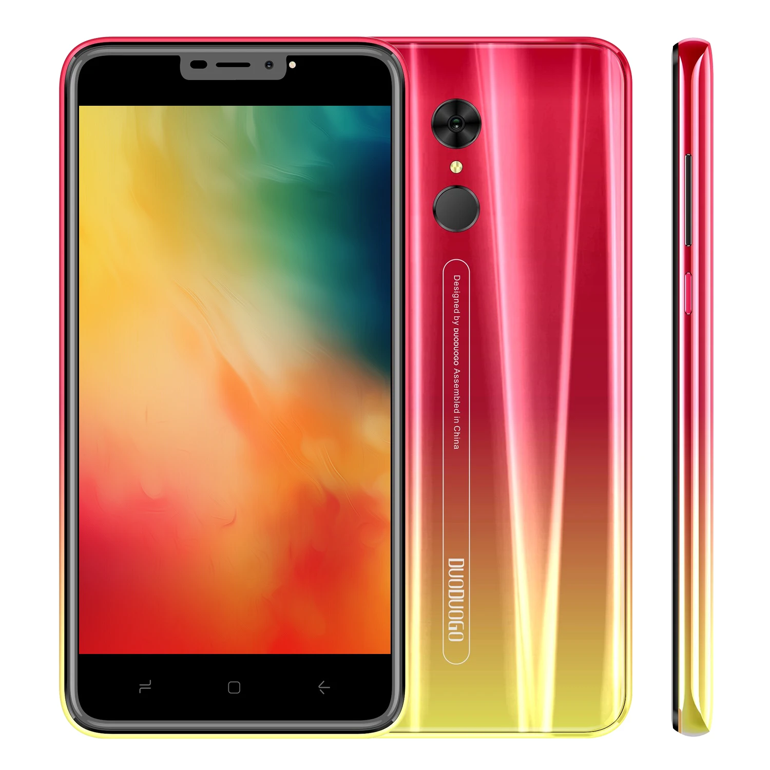 DUODUOGO G55 мобильный телефон Android 9 0 3 ГБ RAM 16 Гб ROM 13MP + 5MP 5 &quotHD ips 4800mAh отпечаток пальца 4G