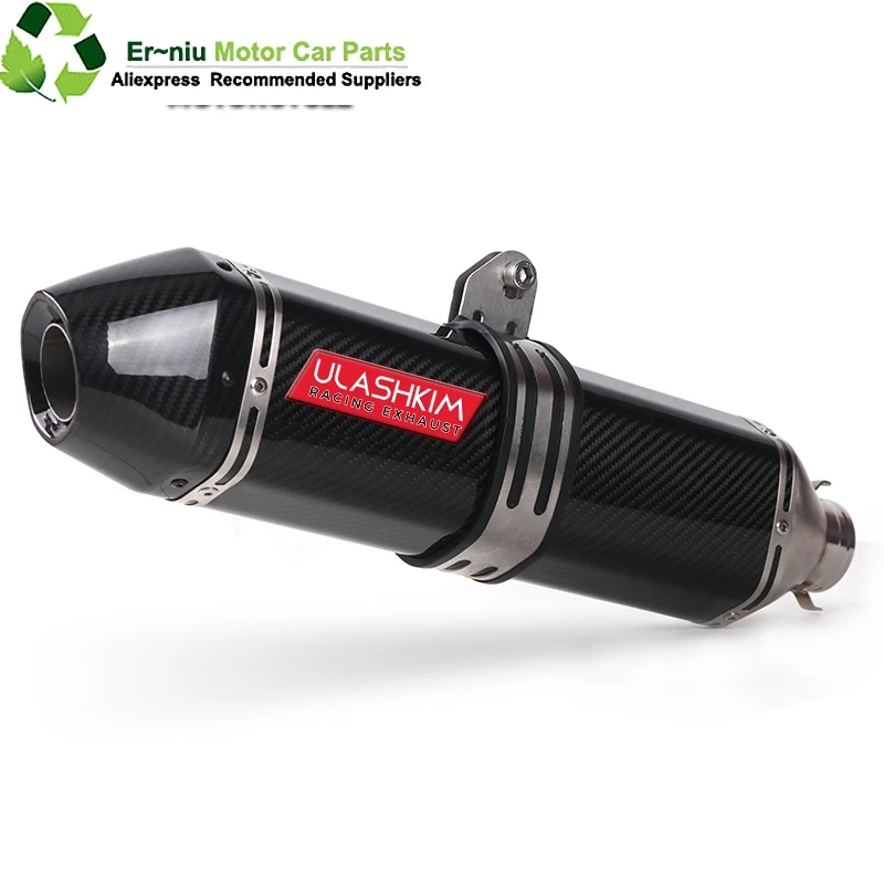 US $82.44 Universal Motorcycle Modified Dirt Bike Escape Scooter Exhaust Muffler Slip On Pipe CRF250L EXCF SXF DUKE 390 690