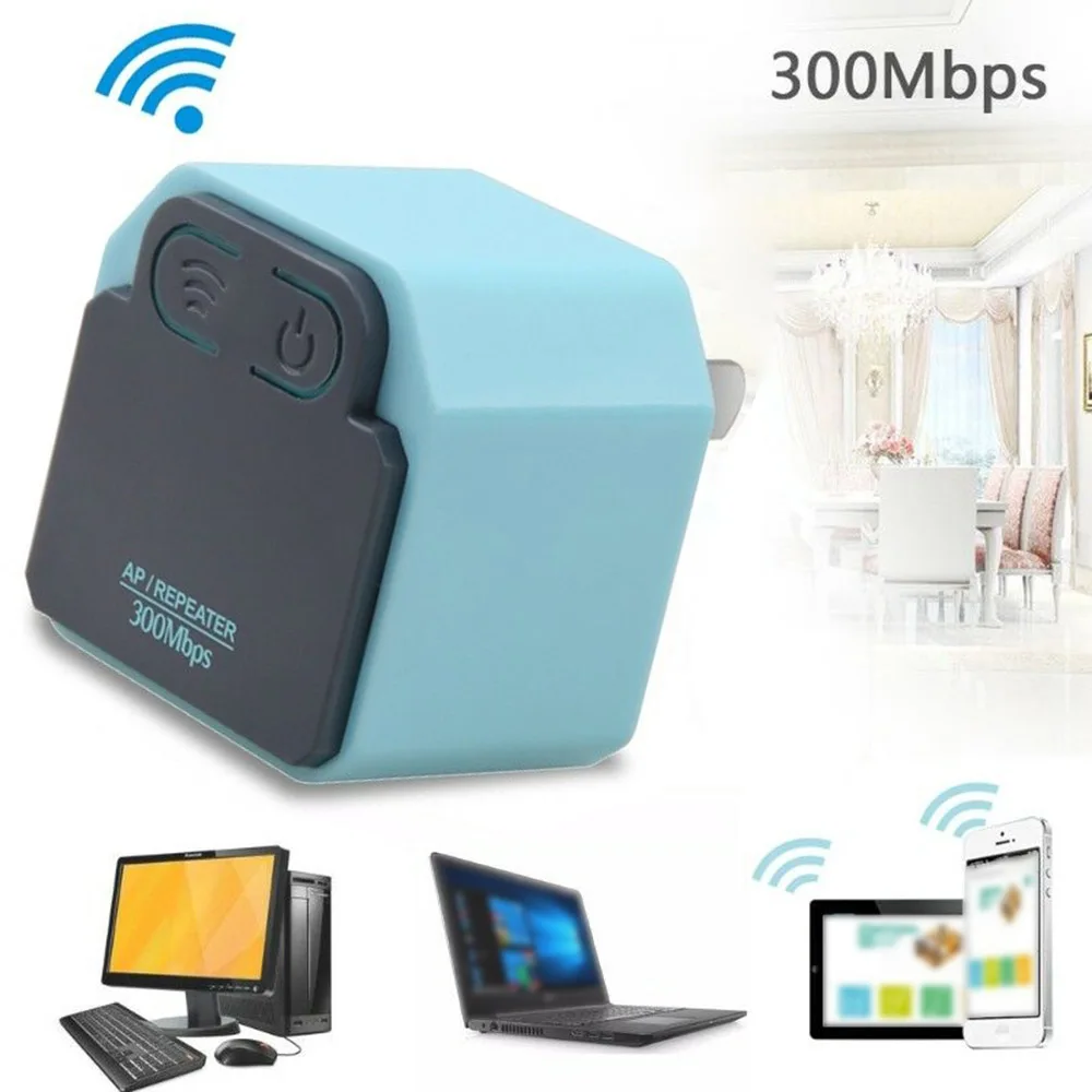 300 Мбит/с Wi-Fi ретранслятор Беспроводной Диапазон сигнала расширитель усилитель 802,11 поддерживает AP и режимы ретранслятора