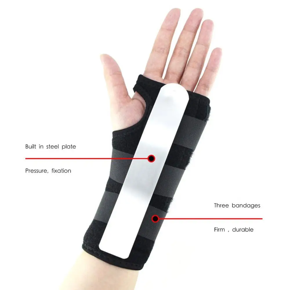 

Steel Plate Support Fixed Wrist Protection Fracture Sprain Sports Protective Gear Steel Wristband Professional