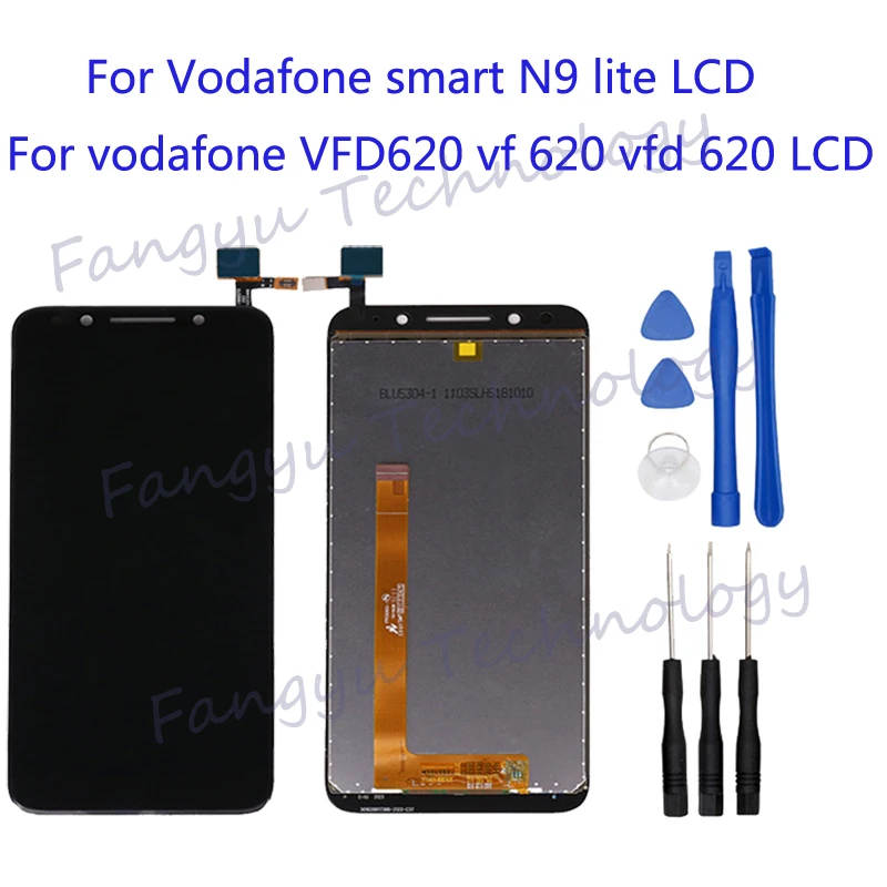 

5.34" For Vodafone smart N9 lite LCD touch screen digitizer Assembly for vodafone VFD620 vf 620 vfd 620 lcd display Repair +tool