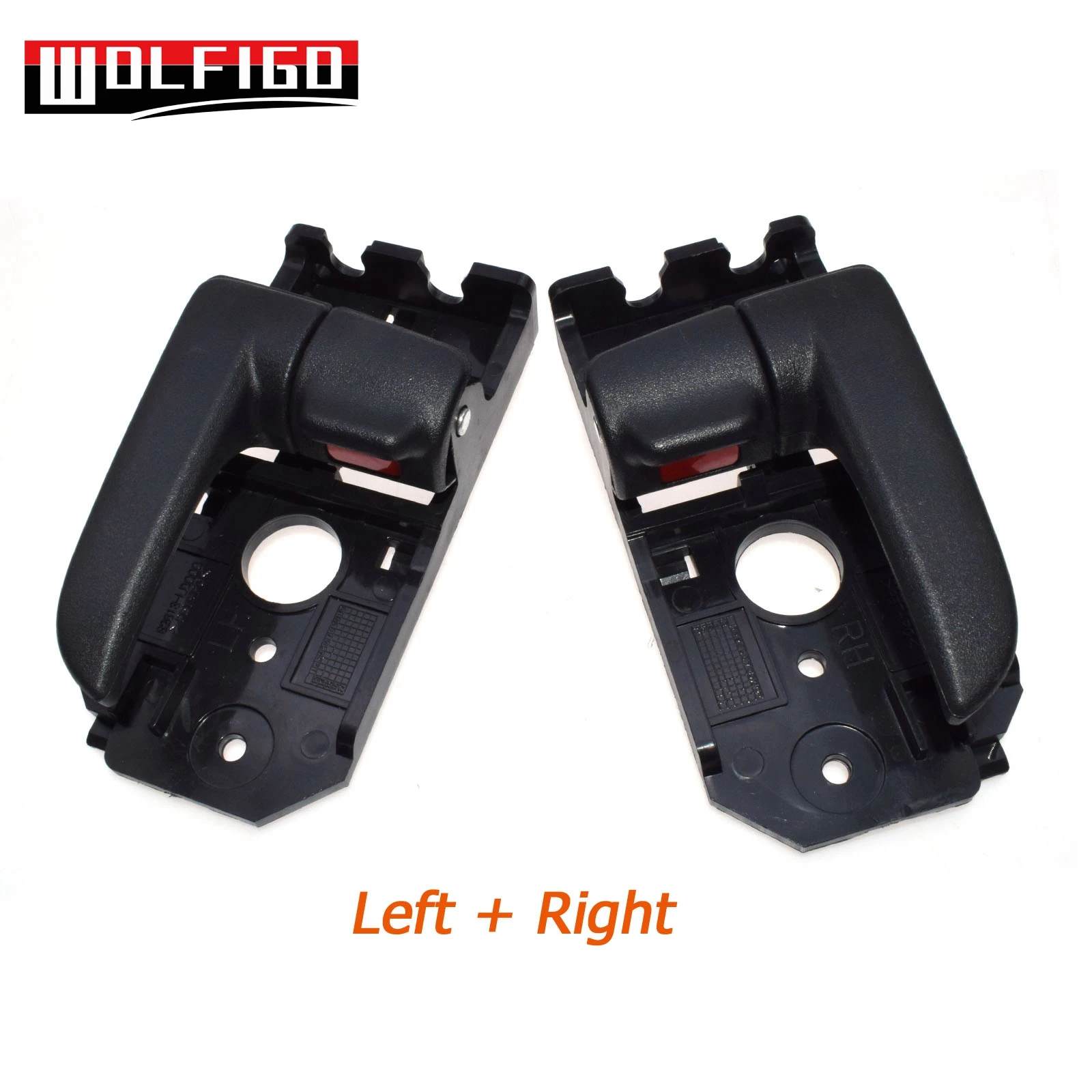WOLFIGO Black 1 PC / 2PCS Inside Inner Door Handles Left Right for Kia