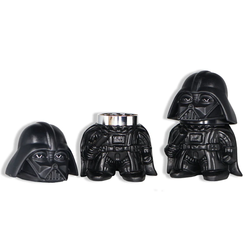Star Wars Точильщик для табачных трав из металлического сплава цинка мельница для специй дробилка измельчители Дарт Вейдер фигурка для офиса настольные украшения подарок