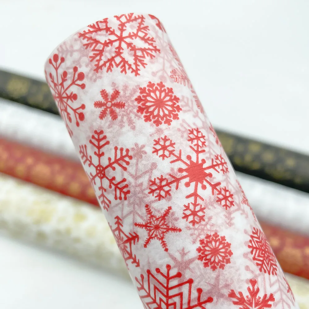 10Pcs Tissue Wrapping Packaging Paper Snowflake Christmas DIY Handmade Craft Flowers Gift Box Wedding Festive Party Supplies