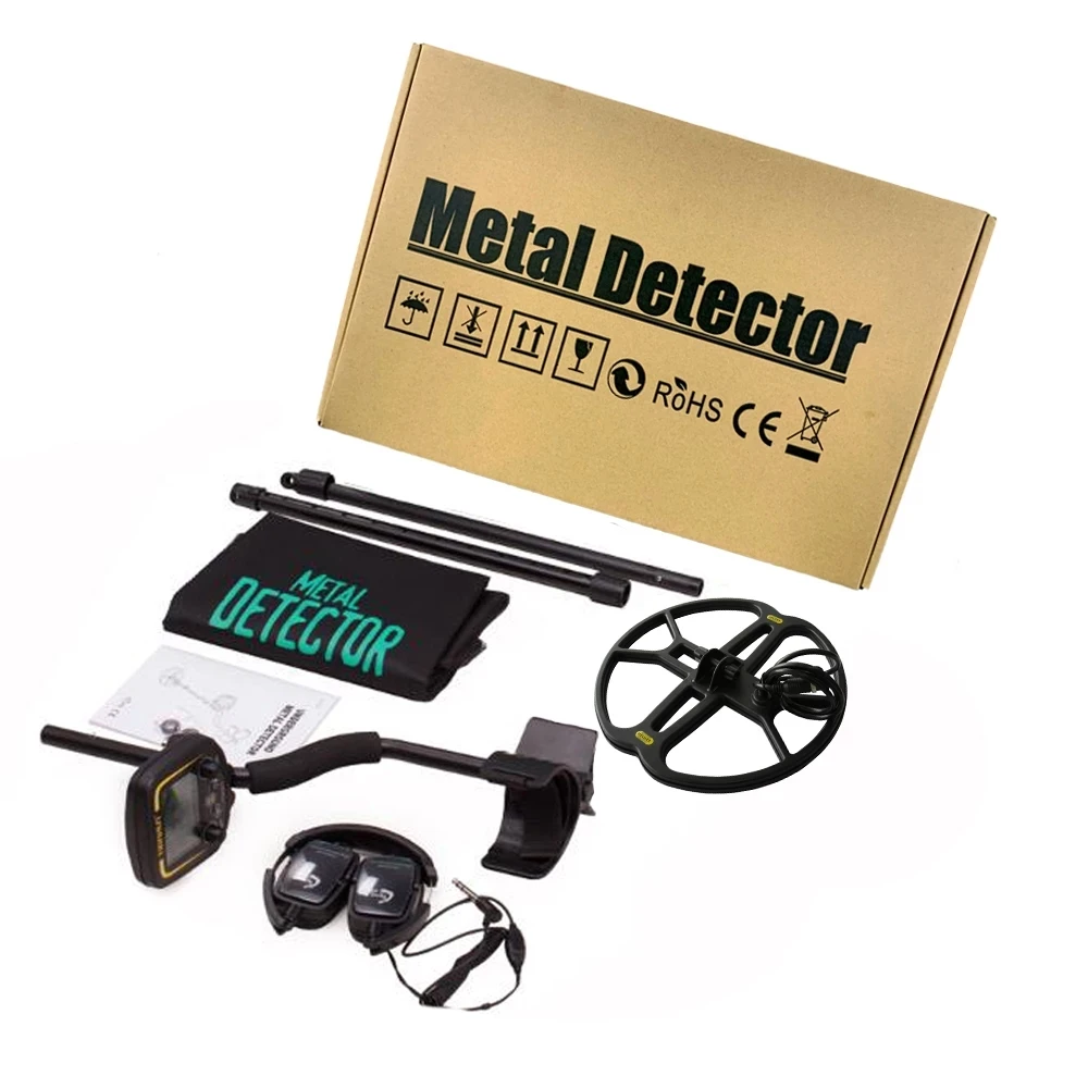 TX 850 Professional Metal Detector with 12 Inch Search Coil Optional High Sensitivity Treasure Hunting Gold