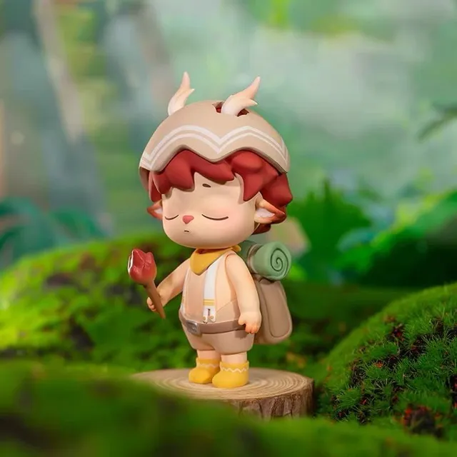 Super Hot MIMI ADVENTURE Blind Box Toy Caja Ciega Blind Bag Toy Girl Model Birthday Gift Mystery Box Fairy Garden Desk Decor Explorer