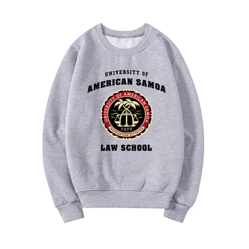 University of American Samoa Law School Sweatshirt Crewneck Unisex Pullovers Graphic Hoodies Women Streetwear Sweatshirts Tops