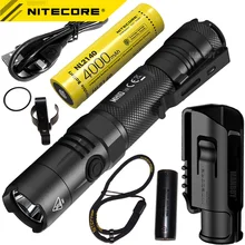  NITECORE Multitask Hybrid MH10 V2 1200Lumen CREE XP-L2 V6 LED Flashlight Tactical 4000mAh 21700 Battery USB-C Rechargeable Torch 
