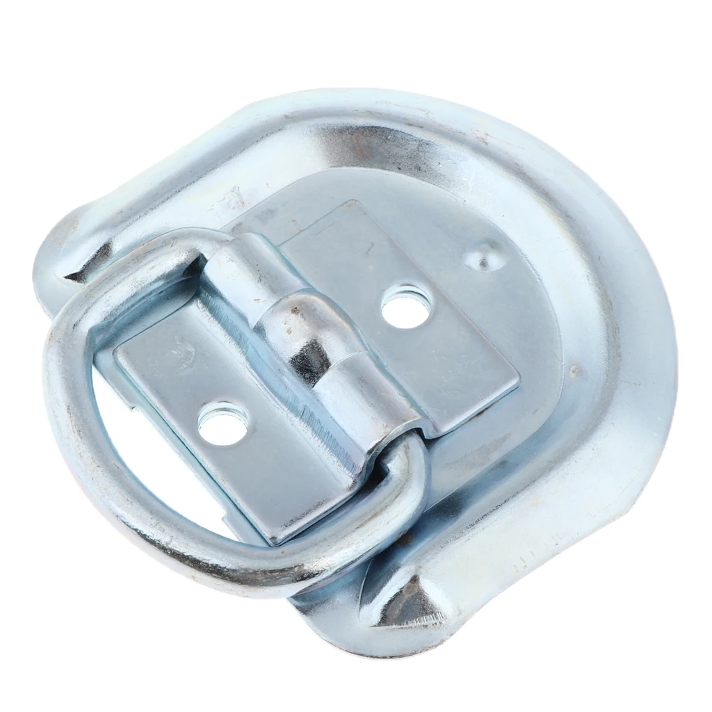

Bolting D Ring Tie-Down Anchors with Bolt-on Mounting Clips - Heavy Duty for Trucks and Flatbed Trailers
