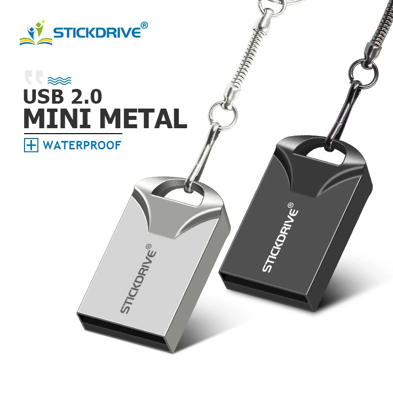 Мини USB 2,0 флэш-накопители 64 ГБ 32 ГБ 16 ГБ Usb палка легко носить с собой большой емкости Usb флэш-накопитель 128 Гб Водонепроницаемый u-диск для автомобиля