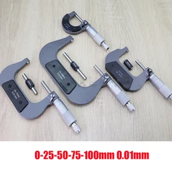 Precision Multi - Range Outside Micrometer Set with Vernier Caliper Gauge (75 - 100mm)