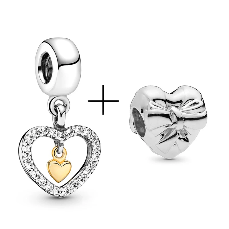 2 шт./лот, 45 стилей, серия океанов, подвески из бусин, подходят для оригинальных браслетов Pandora, ожерелья для женщин, сделай сам, изготовление ювелирных изделий