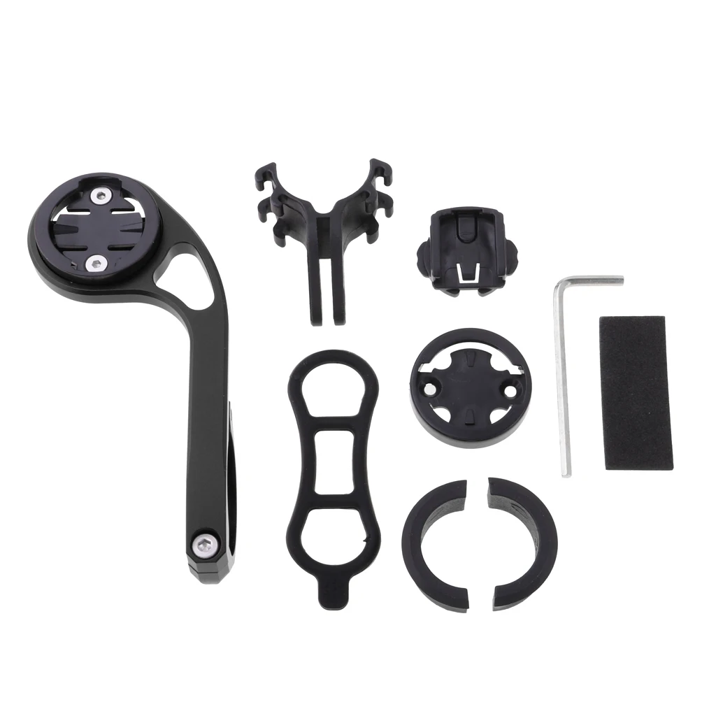 Bike Stem Out Front Computer Mount Light Holder GPS Stopwatch Rack For Garmin
