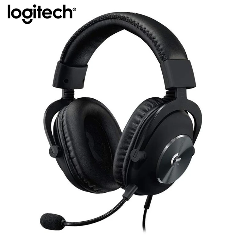 Проводная игровая гарнитура logitech G Pro X USB Blue VOICE 7,1 канальный объемный звук для ПК/Xbox One/PS4/NS Игровые наушники с микрофоном