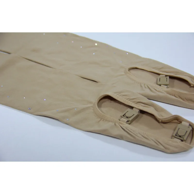 Rhinestone Figure Skating Pants Pantyhose Adult Children Gymnastics Leotard Ice Skating Pant Socks Girls Tights Fitness Leggings figure skating tights skating tights figure skating pants