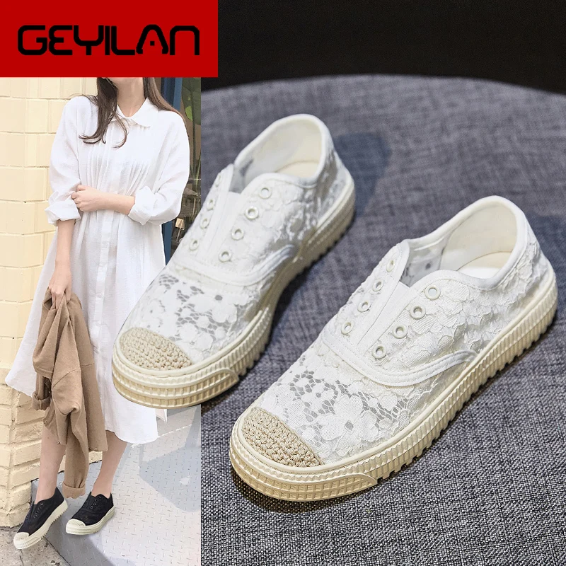 Women's Casual Shoes Summer Lazy Slippers Women Fisherman Shoes Fashion Board Shoes Women Sneakers Student Breathable Flat Shoes