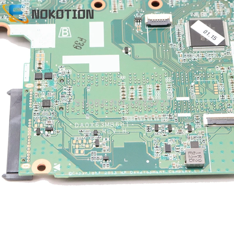 buy  NOKOTION 827026-001 827026-501 827026-601 DA0X63MB6H1 For HP Probook 450 G3 laptop motherboard I7-6