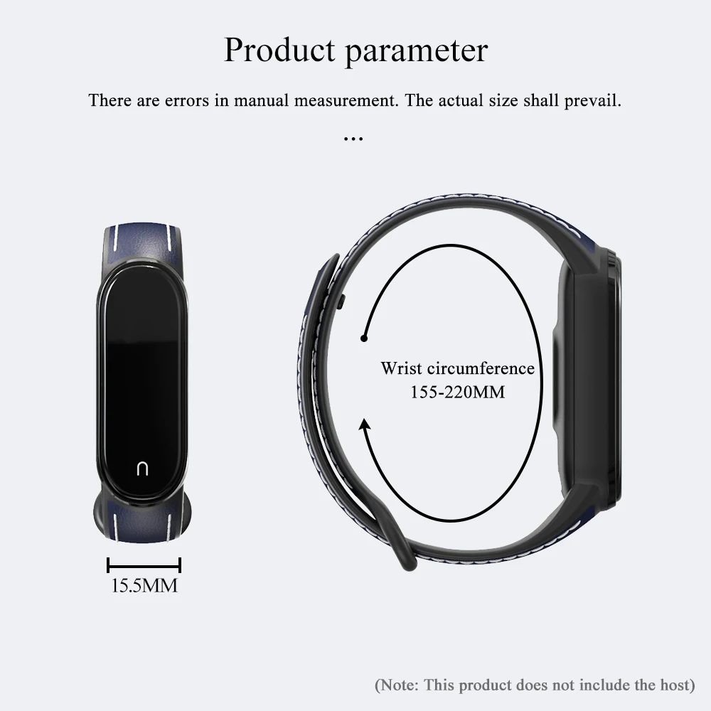 Band Voor Mi Band 6 5 Smart Armband Lederen Wrist Band Voor Xiaomi Mi Band  5 Polsband Correa Xiomi miband 6 Vervanging - AliExpress Consumer  Electronics