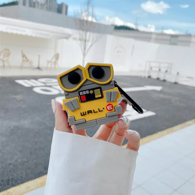 WALL·E WALL case for Airpods 1 2 3 Pro Earphone Box Cover 3D Soft