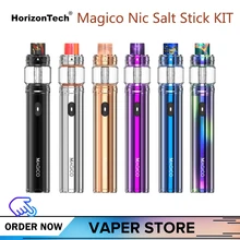 HorizonTech Magico Nic, солевая палочка, вейп ручка, комплект с 2000 мАч, встроенный аккумулятор, 5,5 мл, распылитель, электронная сигарета, вейп