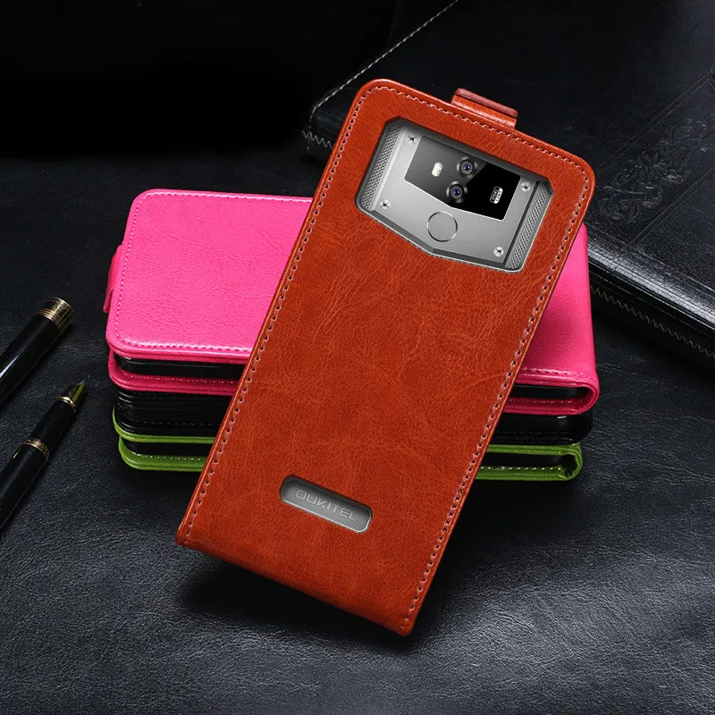

For Oukitel K12 K 12 Case 6.3 inch Luxury Vertical Flip PU Leather Case For Oukitel K12 Magnetic Cover With Stand Holder Coque
