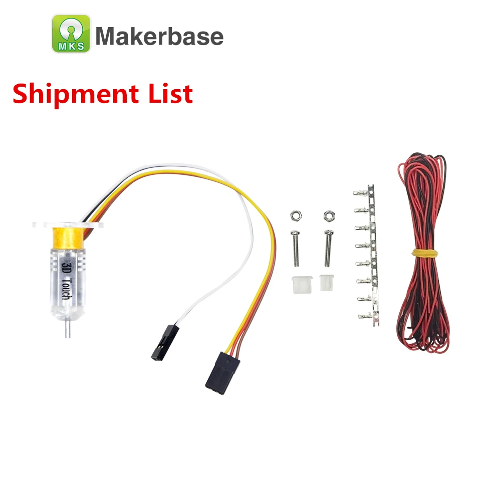 Дешево Makerbase BLTOUCH 3d принтер кровать выравнивания датчик уровня модуль автоматического выравнивания переключатель 3D выравнивание сенсорная конечн...