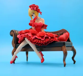 

Anime Figures Aquamarine Fate/EXTRA Encore Nero Claudius Caesar Augustus Germanicus Idol Emperor Girl Toys Action Figurine Doll