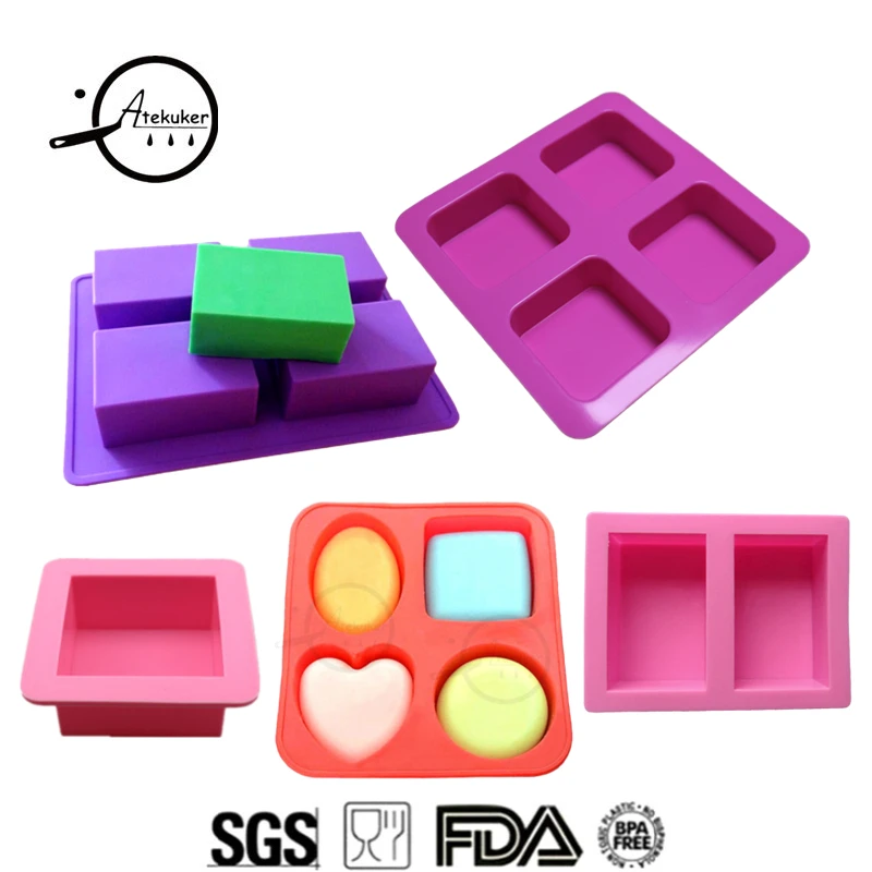 1 шт. овальный круглый квадратный любовь прямоугольник силиконовые формы для