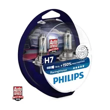 Лампа H7 12V- 55W(PX26d)(+150% света) Racing Vision(2 шт) PHILIPS 12972RVS2